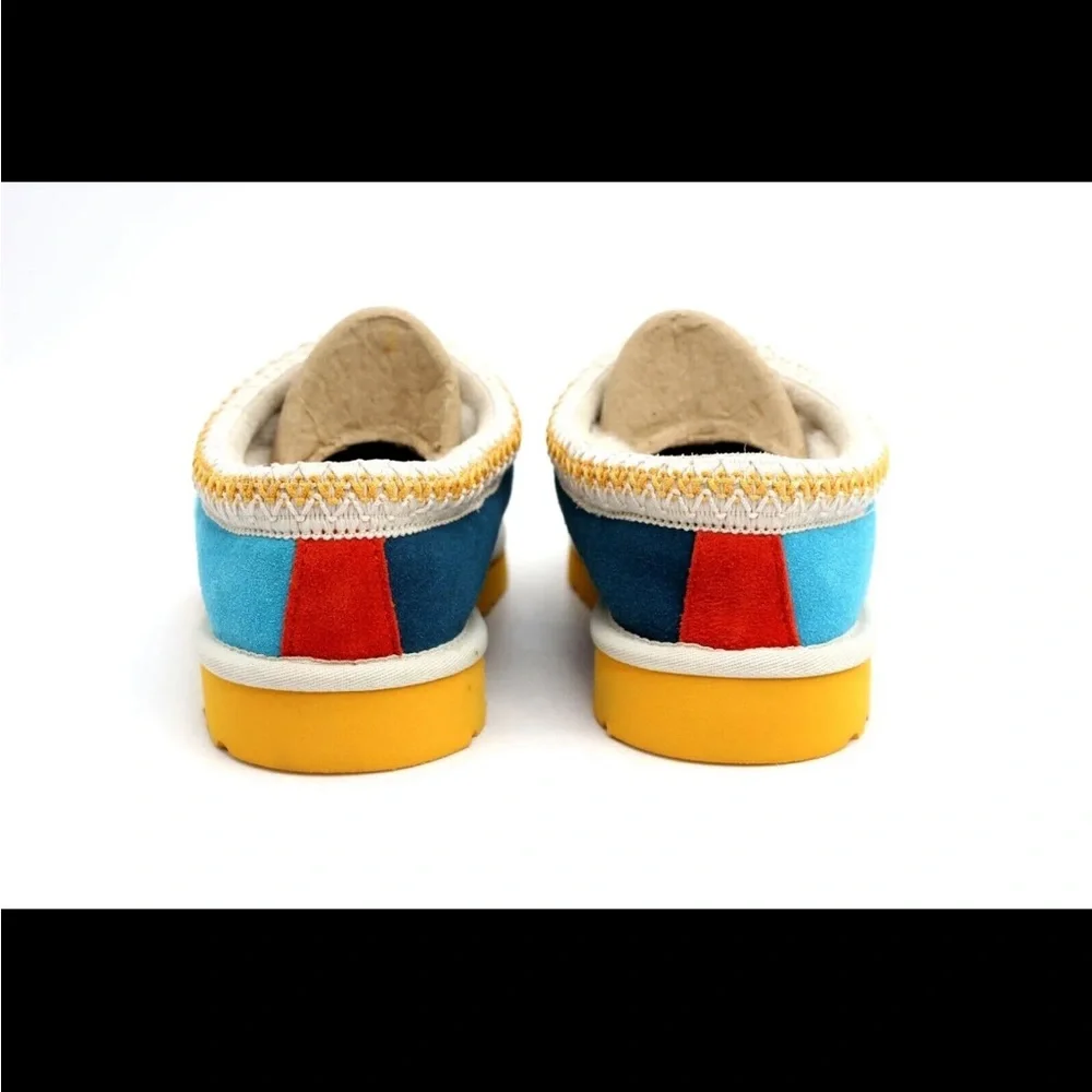 🚙🚜🚗 UGG TASMAN SLIPPERS MASHUP MARINA BLUE SIZE 11M 🚙🚜 - Picture 4 of 6